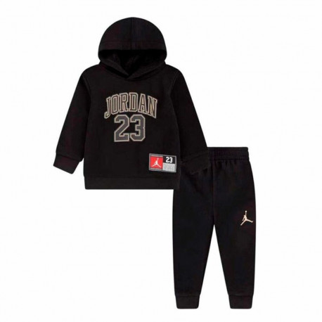 Children's Sports Outfit Jordan Pack Po Set Black 2 Pieces - 3-4 Years
