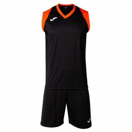 Adult's Sports Outfit Joma Sport Final II Black Multicolour 2 Pieces - L