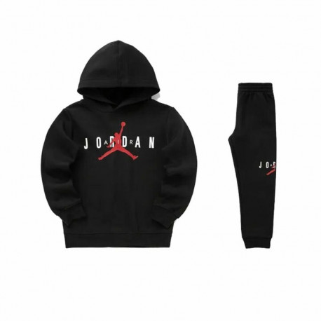 Children's Sports Outfit Jordan Sustainable Black 2 Pieces - 6-7 Years