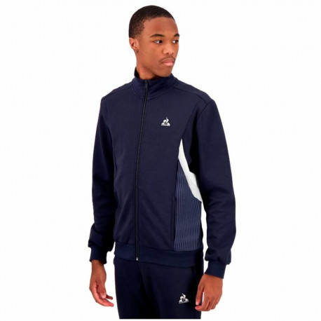 Dressipluus ilma kapuutsita, meeste Le coq sportif Heritage Fz Sweat N°1 Tumesinine - M