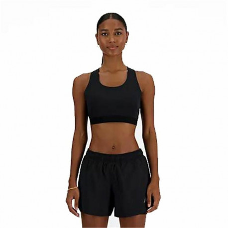 Spordi Rinnahoidja New Balance Sleek Medium Must - L