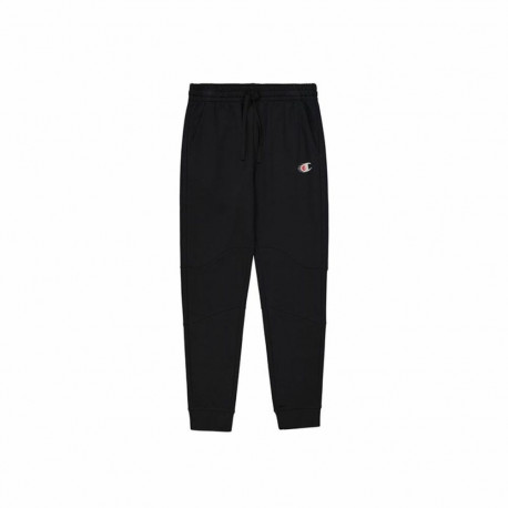 Adult's Tracksuit Bottoms Champion Rib Cuff Black Men - XL