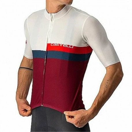 Cycling jersey Castelli CDC Brown - S