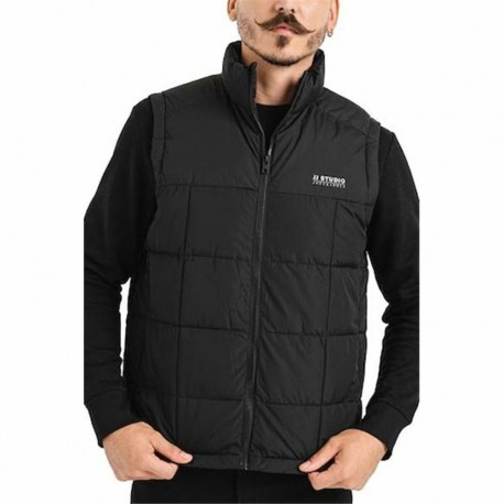 Men's Sports Gilet Jack & Jones Jjben Square Bodywarmer Black - 2XL