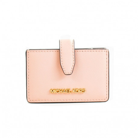 Naiste Kaardihoidjad Michael Kors 35F2GTVD0L-POWDER-BLUSH