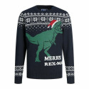 Sviiter, meeste ja naiste Jack & Jones T REX Meresinine