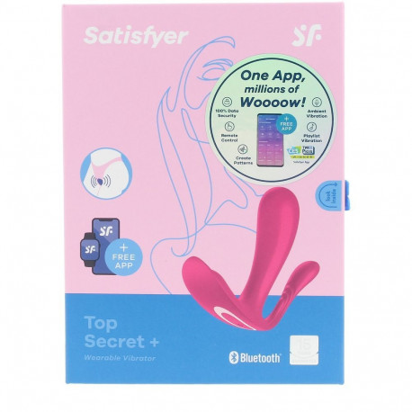 Satisfyer vibraator Top Secret, roosa