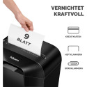 "Fellowes Powershred LX50 Aktenvernichter CrossCut 9 Blatt 4x37mm P-4"