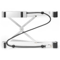 "Notebook-Ständer mit integriertem USB-C™ Hub 5-Port PD Ladefunktion DIGITUS Silber"