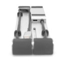 "Notebook-Ständer mit integriertem USB-C™ Hub 5-Port PD Ladefunktion DIGITUS Silber"