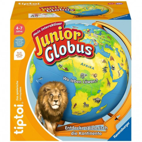"Ravensburger tiptoi (ohne Stift) Mein interaktiver Junior Globus"