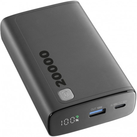"Cellularline Power Bank Elite 20000 PD Black"
