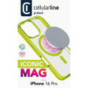 "Cellularline Iconic MAG MagSafe Case iPhone 16 Pro Lime"