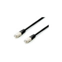 "Equip Patchkabel Cat6A 10x/set S/FTP 2xRJ45 0.25m sw Plat."