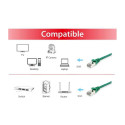 "Equip Patchkabel Cat6A S/FTP 2xRJ45 2.00m grün LSZH Polybeutel"