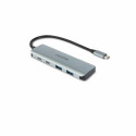 "D Dicota USB-C 4-in-1 Highspeed Hub 10 Gbps silver"