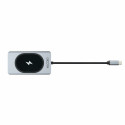 "D Dicota USB-C 10-in-1 Charging Hub 4K PD 100W silver"