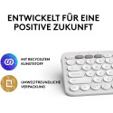 "PEBBLE KEYS 2 K380S TONAL WHITE"