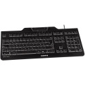 "CHERRY KC 1000 SC Corded ES-Layout schwarz Smartcard"