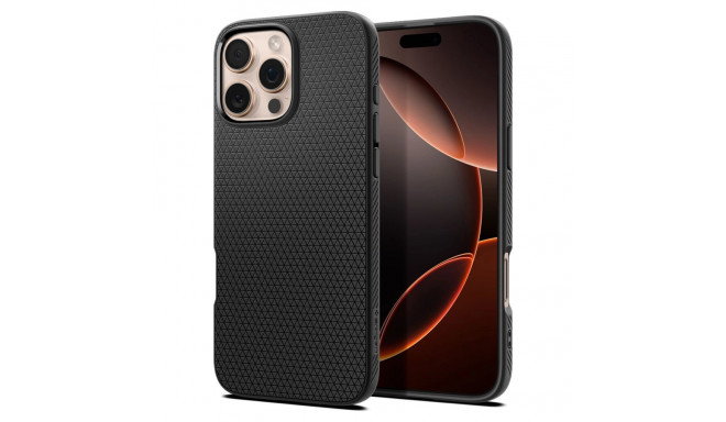 Spigen Liquid Air Case for iPhone 16 Pro Max - Black