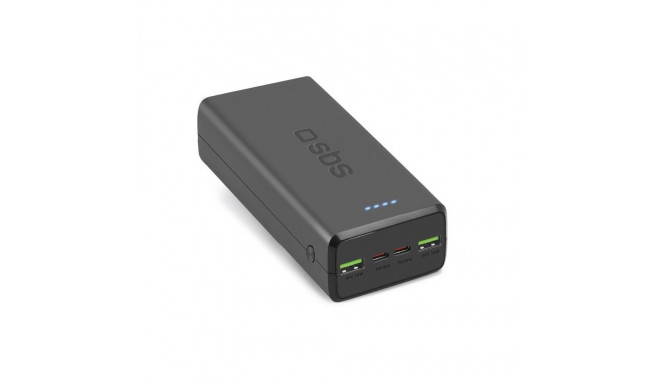 SBS TTBB30000PD20K 30000mAh 2xUSB-C 2xUSB-A - black