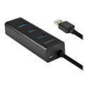 Axagon HUB USB 3.0 3-pordiline jaotur HUE-S2B
