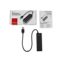 Axagon HUB USB 3.0 3-pordiline jaotur HUE-S2B