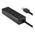 Axagon HUB USB 3.0 3-pordiline jaotur HUE-S2B