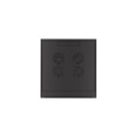 Lanberg Rack cabinet 19" wall-mounted 4U 600 fast assembly (flat pack), black | Lanberg
