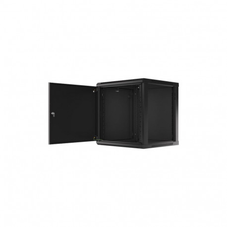 Lanberg 19" seinapealne 12U/600x600 isekokku pandav metalluksega (flat pack) rack-kapp WF01-6612-00B