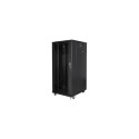 Lanberg Rack cabinet 19" free-standing 27U/600x800 (flat pack), black | Lanberg