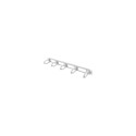 Lanberg 19" cable management panel 5 rings - type B 1U | AK-1205-S | Grey