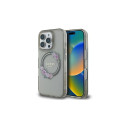 Guess GUHMP16LHFWFCK iPhone 16 Pro 6.3" must/must kõvakaaneline IML lillede pärg MagSafe