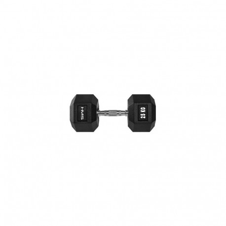HMS Hex Pro kummist hantel 1 x 25 kg