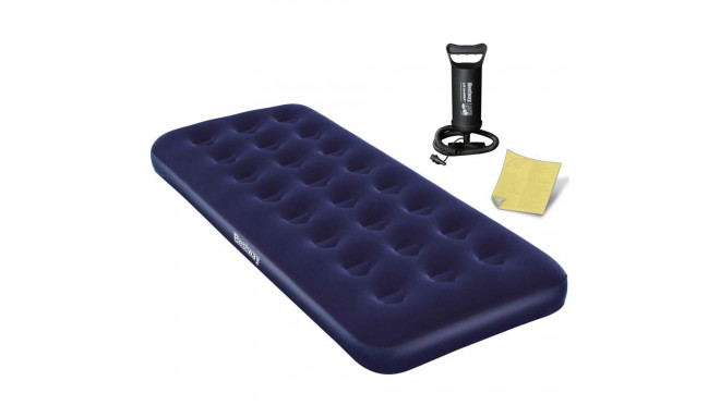 Bestway Velvet Inflatable Mattress Bestway 67000 185x76x22 with Pump 62002