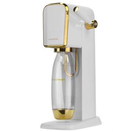 Sodastream Art saturator + 1 pudel + gaas valge-kuldne