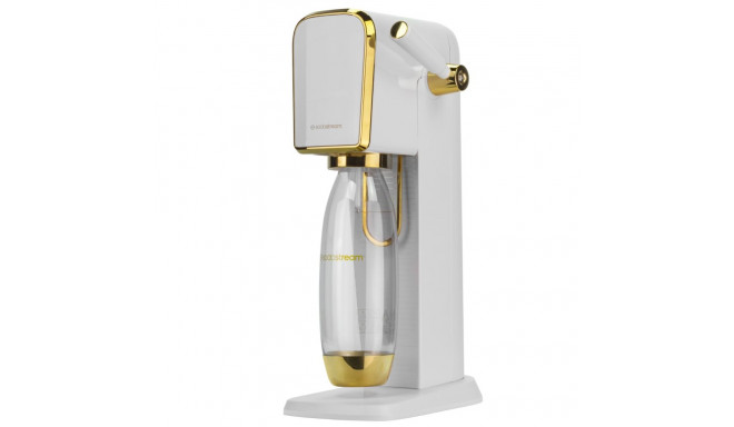 Sodastream Art saturator + 1 pudel + gaas valge-kuldne