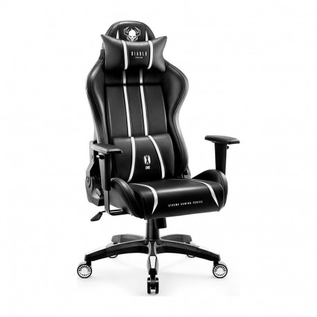 Diablo Chairs X-ONE 2.0 NORMAL tugitool, must ja valge