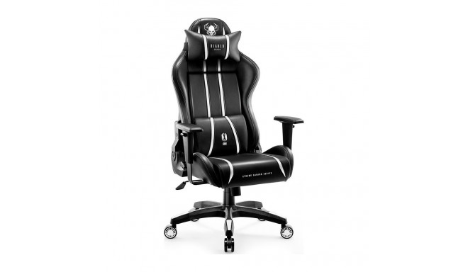 Diablo Chairs X-ONE 2.0 NORMAL tugitool, must ja valge