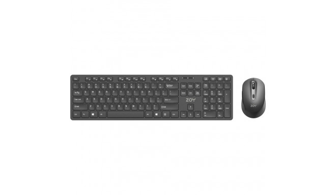 Keyboard + mouse ZOY ZKM888 black