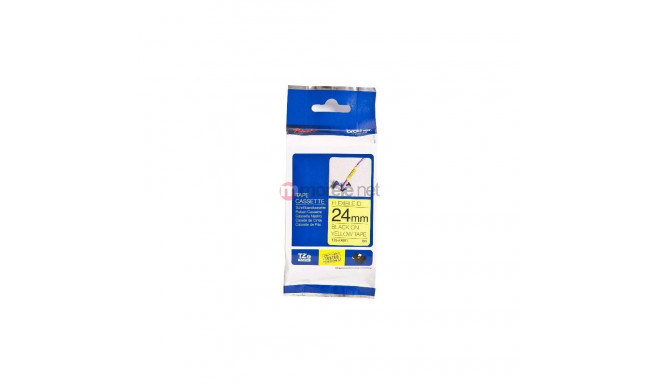 Brother tape TZEFX651 (black on yellow)