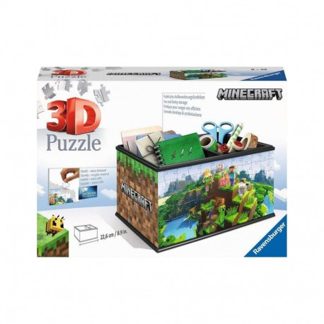 Ravensburger Puzzle 216 pieces 3D Minecraft Box