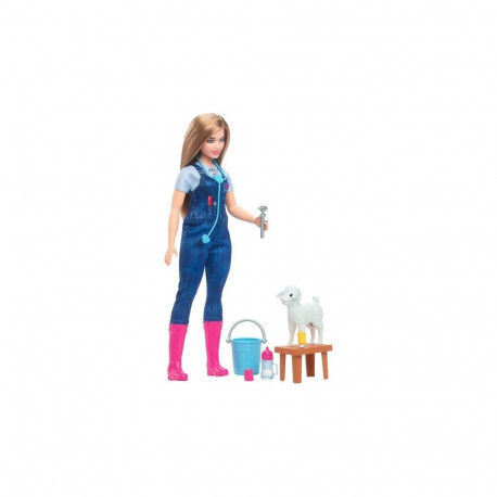 Barbie Mattel Career Farm Vet Doll HRG41 (HRG42)