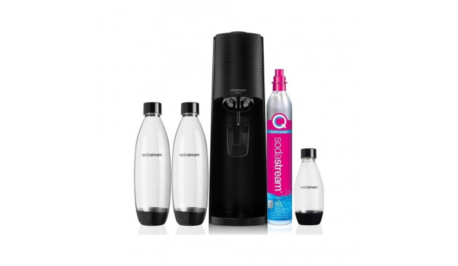 Sodastream Terra karbonisaator + 3 pudelit + gaas must