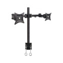 Art Desk mount for 2 monitors 13" - 27" L-02 (RAMART L-02)