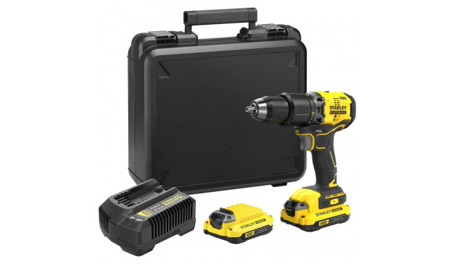 Stanley SFMCD715D2K drill/driver 18 V 2 x 2 Ah battery