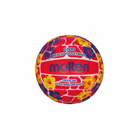 Beach volleyball MOLTEN V5B1300-FR, synth. leather size 5