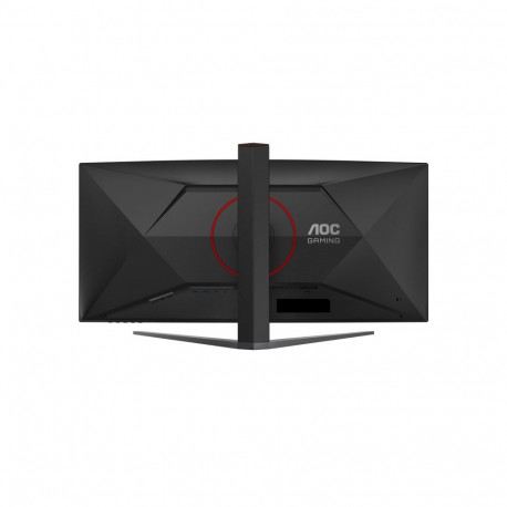 AOC monitor CU34G4Z 34inch 3440x1440 1ms 2xHDMI DP USB, must/punane