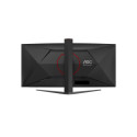 AOC CU34G4Z 34-tolline 3440x1440 1ms 2xHDMI DP USB must/punane