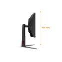 AOC CU34G4Z 34-tolline 3440x1440 1ms 2xHDMI DP USB must/punane